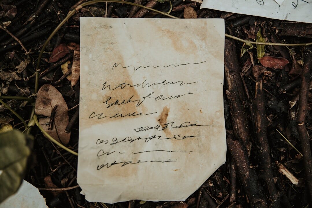 old handwritten letters