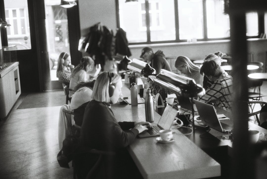 family telling stories around table